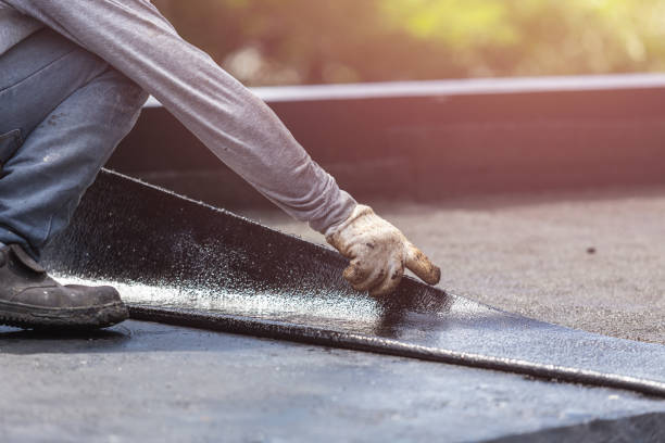 Professional Waterproofing technician working in Sunman, IN